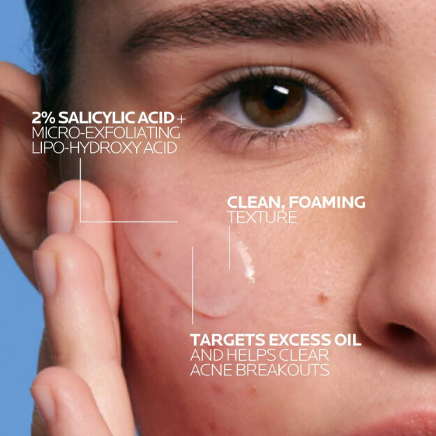 effaclar medizinisches akne-gesichtswaschgel klinisch getestetes von dermatologen empfohlenes gesichtswaschgel mit salicylsäure gegen akne