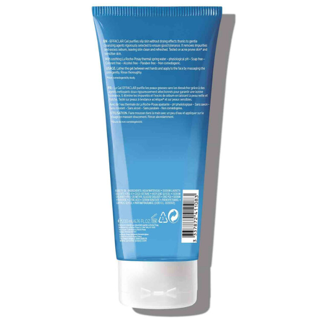 effaclar gel-gesichtsreinigung für fettige haut schäumende gesichtsreinigung für fettige haut