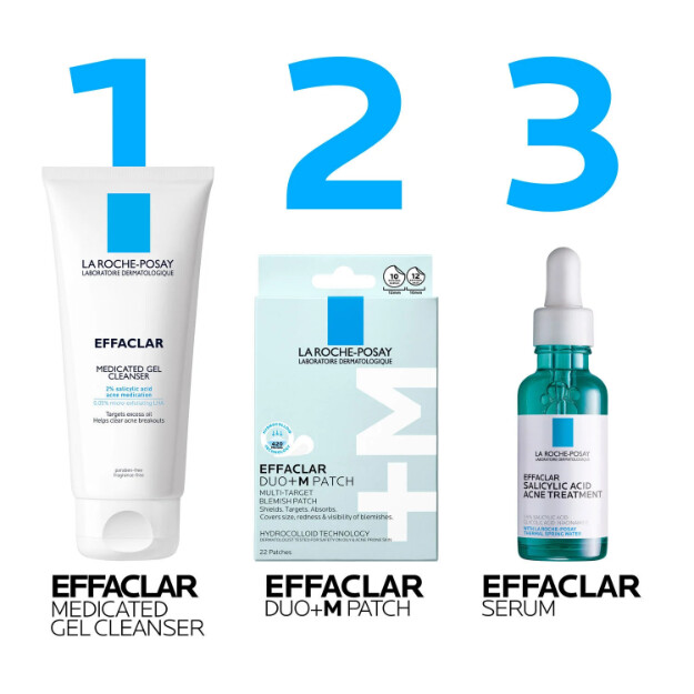 effaclar duom multi-target pickelpflaster multi-target-pflaster gegen hautunreinheiten
