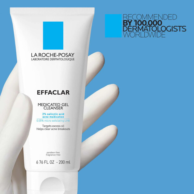 effaclar medizinisches akne-gesichtswaschgel klinisch getestetes von dermatologen empfohlenes gesichtswaschgel mit salicylsäure gegen akne