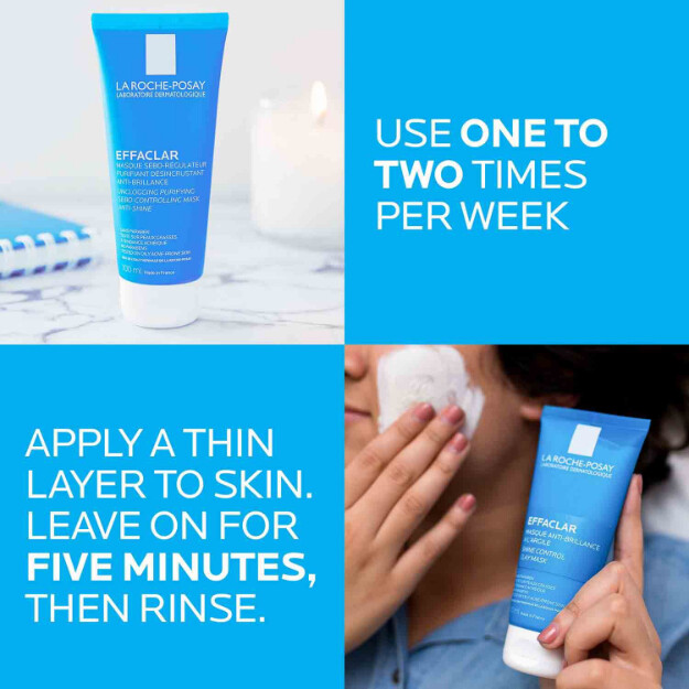 effaclar shine control tonmaske tonmaske für fettige haut