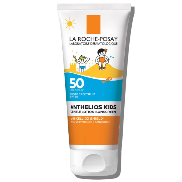 anthelios gentle lotion kinder-sonnenschutz lsf 50 wasserfest oxybenzonfreier kinder-sonnenschutz