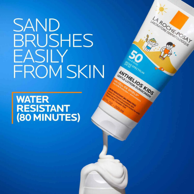 anthelios gentle lotion kinder-sonnenschutz lsf 50 wasserfest oxybenzonfreier kinder-sonnenschutz