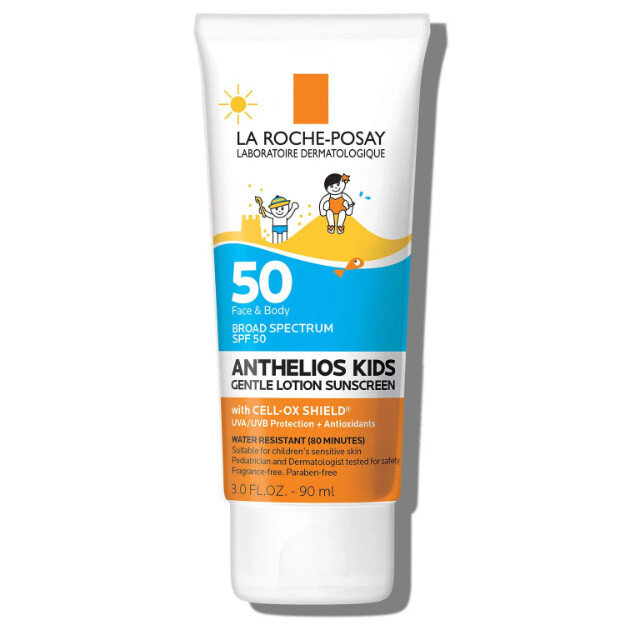 anthelios gentle lotion kinder-sonnenschutz lsf 50 wasserfest oxybenzonfreier kinder-sonnenschutz
