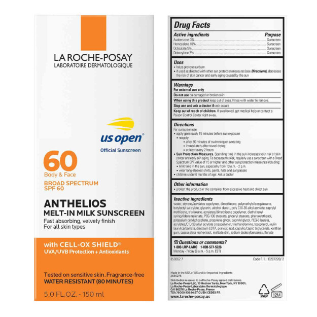 anthelios melt-in milk sonnenschutz lsf 60 unser bester sonnenschutz für gesicht und körper