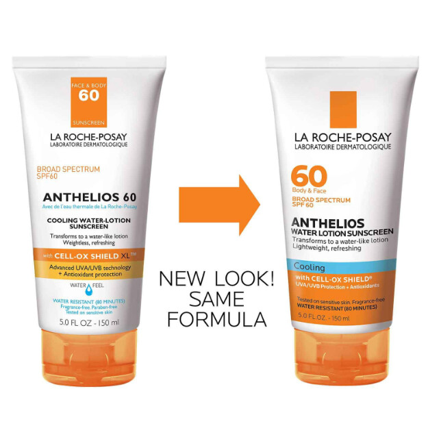 anthelios kühlendes wasser sonnenschutzlotion lsf 60 sonnenschutzlotion für gesicht und körper