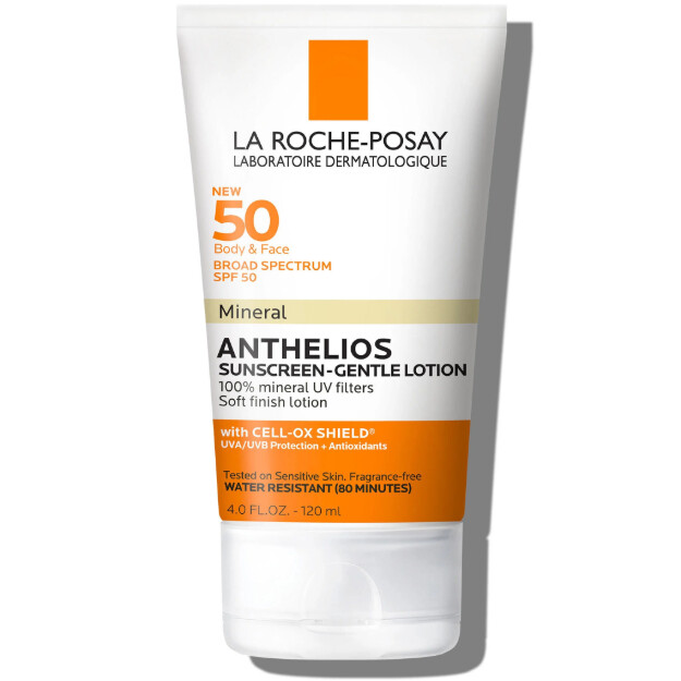 anthelios spf 50 sanfte lotion mineralischer sonnenschutz mineralischer sonnenschutz für empfindliche haut