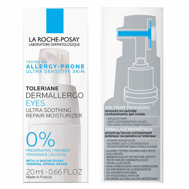 toleriane dermallergo augencreme ultra-augencreme an allergieanfälliger haut getestet