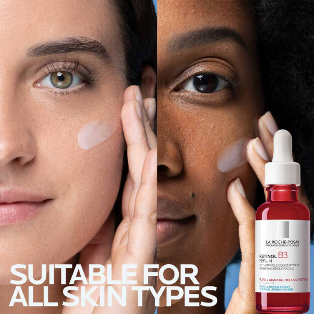 retinol b3 reines retinol-serum dermatologisches anti-aging-serum mit reinem retinol. allergiegetestete formel