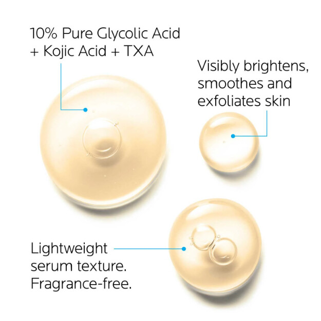 glykolsäure-b5-serum 10 reine glykolsäure dermatologisches anti-aging-serum 10 reine glykolsäure