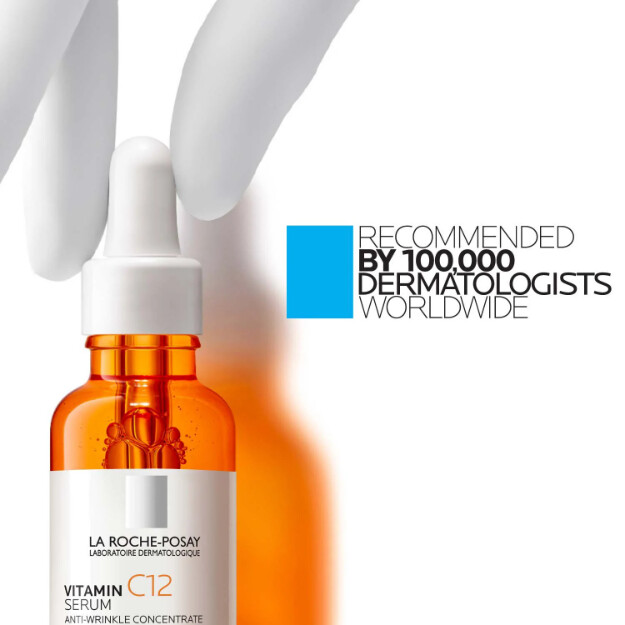 vitamin c12 serum dermatologisches anti-aging-serum mit 12 reinem vitamin c. allergiegetestete formel.
