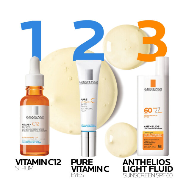 vitamin c12 serum dermatologisches anti-aging-serum mit 12 reinem vitamin c. allergiegetestete formel.