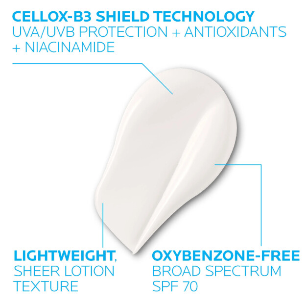 anthelios uv correct sonnenschutzmittel fürs gesicht lsf 70 mit niacinamid täglicher sonnenschutz fürs gesicht mit lsf 70