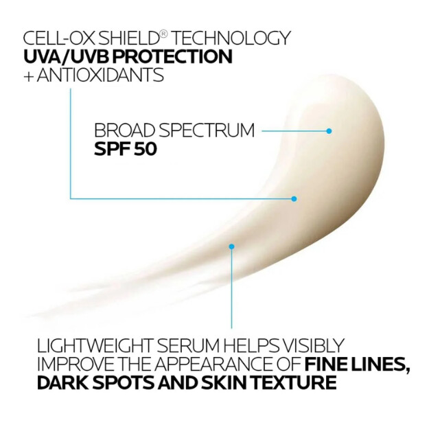 anthelios aox antioxidantien-serum mit lsf 50 tägliches antioxidantien-serum mit sonnenschutz