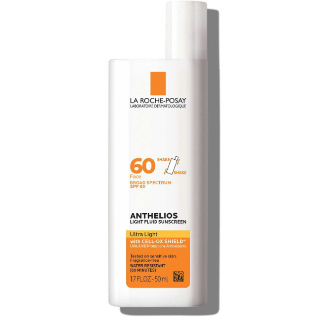 anthelios ultra light fluid gesichtssonnencreme lsf 60 leichte gesichtssonnencreme
