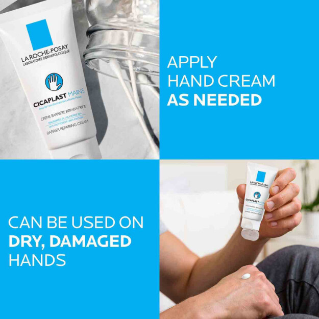 cicaplast handcreme für trockene und strapazierte hände sheabutter-handcreme für trockene hände