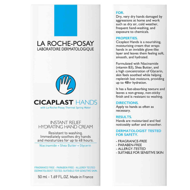 cicaplast handcreme für trockene und strapazierte hände sheabutter-handcreme für trockene hände