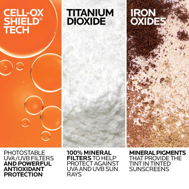 anthelios mineral getönte sonnencreme fürs gesicht mit lichtschutzfaktor getönte mineralische sonnencreme fürs gesicht